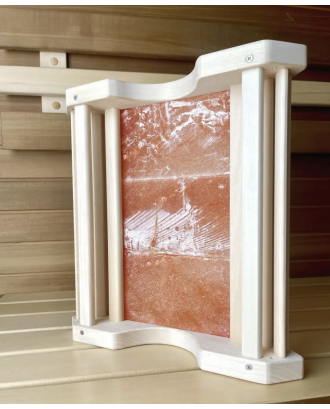 Paralume per lampada di sale dell'Hymalaya ambra 340x440x180mm ILLUMINAZIONE SAUNA E HAMMAM