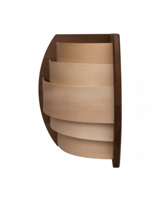 Custodia per illuminazione "Sydney Angle", legno termico ILLUMINAZIONE SAUNA E HAMMAM