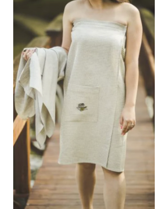 Grembiule da sauna per donna - 85x145 cm ACCESSORI PER LA SAUNA