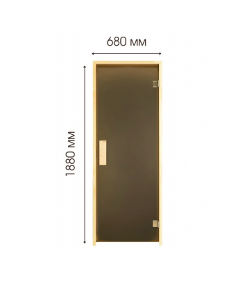 Porta per vasca e sauna Tesli Briz RS 1900 x 700 PORTE SAUNA