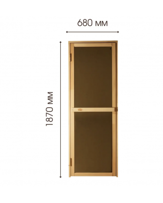 Porta per vasche e saune Bravo 1900 x 700 PORTE SAUNA