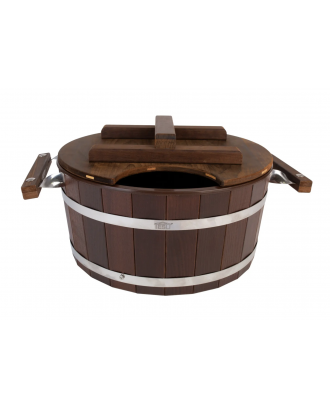 Vaporiera termica da 15 L con inserto in plastica e coperchio ACCESSORI PER LA SAUNA