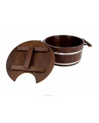 Vaporiera termica da 15 L con inserto in plastica e coperchio ACCESSORI PER LA SAUNA