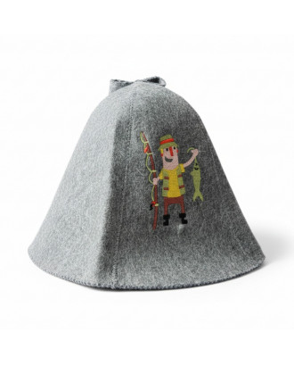Cappello da Sauna - Pescatore, Bianco ACCESSORI PER LA SAUNA