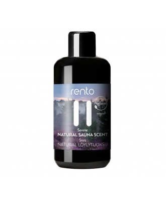 Profumo naturale per sauna 100 ml Rento Serene AROMI DELLA SAUNA E CURA DEL CORPO