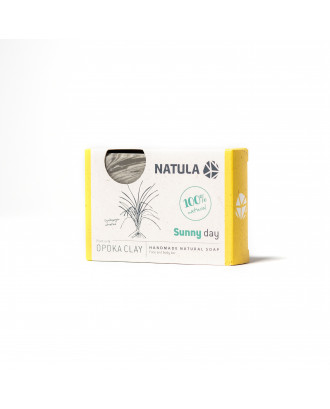 NATULA Detergente solido viso e corpo con Opoka Rock e Lemongrass 100g AROMI DELLA SAUNA E CURA DEL CORPO