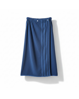 Grembiule da sauna ricamato, blu, 97x150cm ACCESSORI PER LA SAUNA