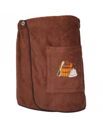 Grembiule da sauna ricamato da uomo L/XL ACCESSORI PER LA SAUNA