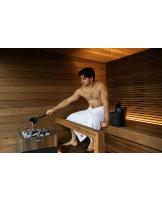 Accessori per sauna - Secchio e mestolo Harvia Helmi, neri ACCESSORI PER LA SAUNA