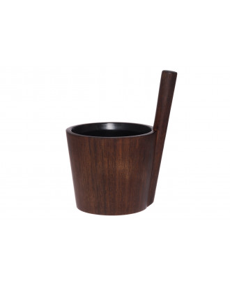 Secchio per sauna RENTO Bamboo Duo Scuro ACCESSORI PER LA SAUNA