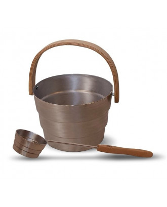 Set PYÖRRE - Secchio 6 l e Mestolo 50 cm ACCESSORI PER LA SAUNA