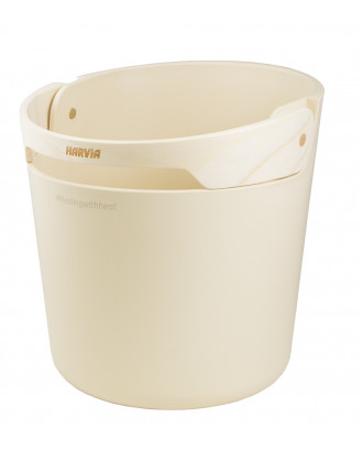 HARVIA Helmi Bucket SAC01003, 5l, avorio ACCESSORI PER LA SAUNA