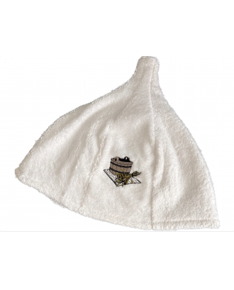 Cappello da Sauna, Cotone Bianco