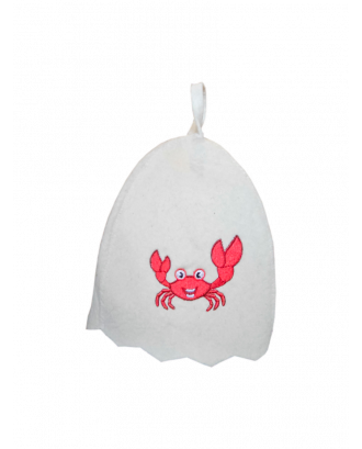 Cappello da sauna per bambini - Granchio