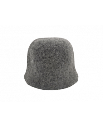 Cappello da sauna - Grigio scuro, 100% lana