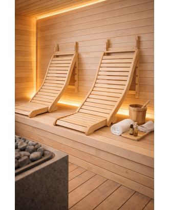 Schienale per sauna SAUFLEX, Aspen ACCESSORI PER LA SAUNA