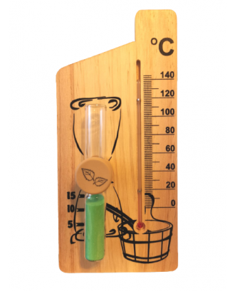 Termometro a clessidra per sauna ACCESSORI PER LA SAUNA