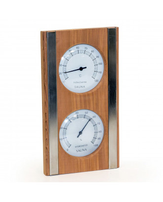 Termometro - Igrometro Sauna Verticale Sauflex Cedro