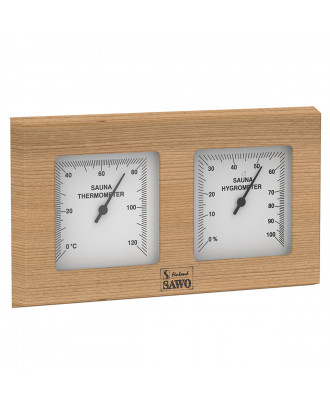 Termometro per sauna Sawo - Igrometro 224-THD, cedro