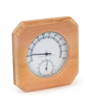 Termometro per sauna - Igrometro in cedro, Sauflex