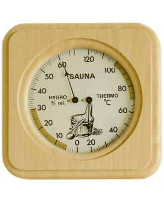 Termoigrometro analogico per sauna con struttura in legno Dostmann TFA 40.1007 ACCESSORI PER LA SAUNA