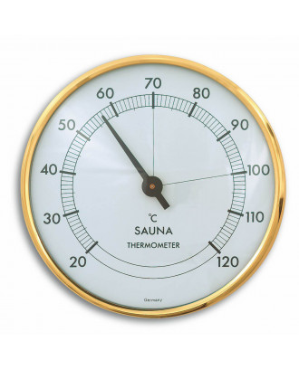 Termometro analogico per sauna con anello in metallo Dostmann TFA 40.1002