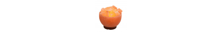Lampade di sale dell'Himalaya