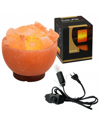Lampada di sale dell'Himalaya SAUFLEX, ciotola di fuoco, 3-4 kg ACCESSORI PER LA SAUNA