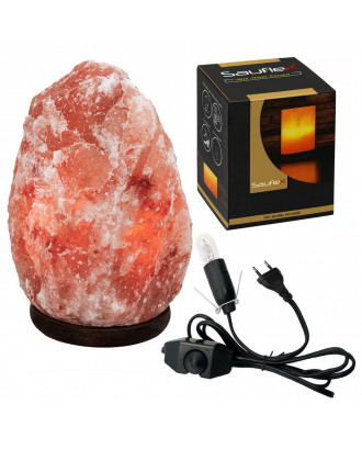 Lampada di sale dell'Himalaya SAUFLEX, forma naturale, 5-7 kg ACCESSORI PER LA SAUNA
