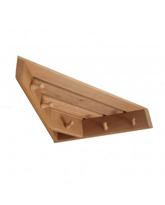 Mensola angolare in legno 40 x40 cm