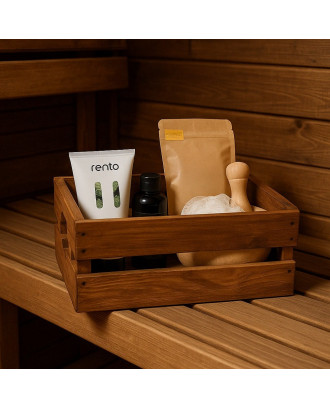 Sale dell'Himalaya in scatola scura 150x250x110mm, 3,5kg EDIFICIO DELLA SAUNA