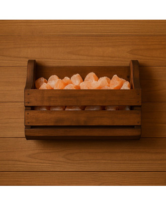 Sale dell'Himalaya in scatola scura 350x240x130mm, 6,5kg EDIFICIO DELLA SAUNA