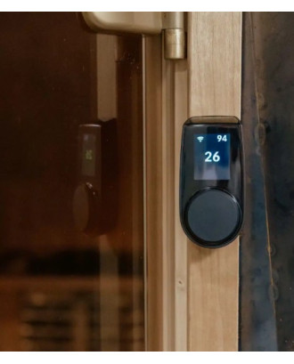 Pannello di controllo Huum UKU 4.2 Wi-Fi classico nero QUADRI DI COMANDO DELLA SAUNA