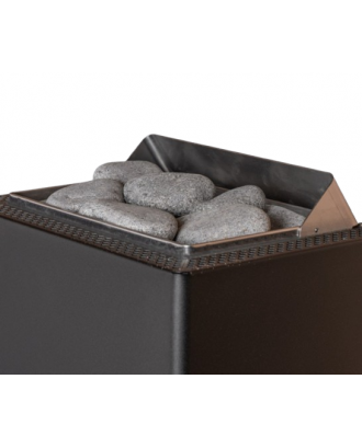 Stufa elettrica per sauna – Huum CORE Wall Mini 3 3,0 kW, nera, senza unità di controllo RISCALDATORI ELETTRICI PER SAUNA