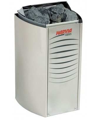 Stufa elettrica per sauna Harvia Vega Compact BC23E, 2,3kW, acciaio, senza unità di controllo RISCALDATORI ELETTRICI PER SAUNA