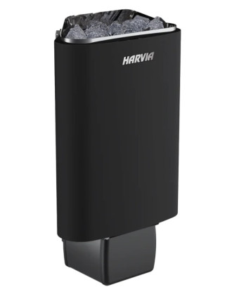 Riscaldatore elettrico per sauna Harvia Delta D36E, 3,6 kW, nero, senza unità di controllo RISCALDATORI ELETTRICI PER SAUNA