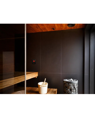 Riscaldatore elettrico per sauna Harvia Legend PO110FC, 10,8 kW, nero, con unità di controllo Wi-Fi RISCALDATORI ELETTRICI PER SAUNA