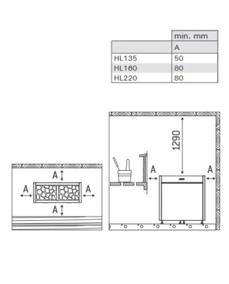 Riscaldatore elettrico per sauna Harvia Virta Pro, 13,5 kW, nero, senza unità di controllo RISCALDATORI ELETTRICI PER SAUNA