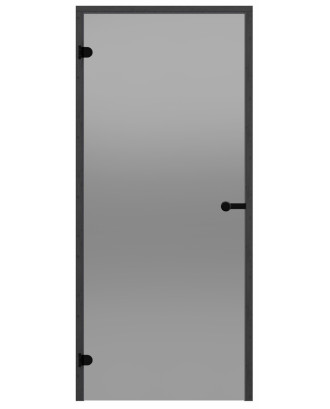 Porte sauna in vetro HARVIA 8x19 grigio (struttura in pino nero)