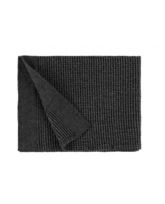 Rento Kenno Asciugamano nero/grigio 90x180 cm