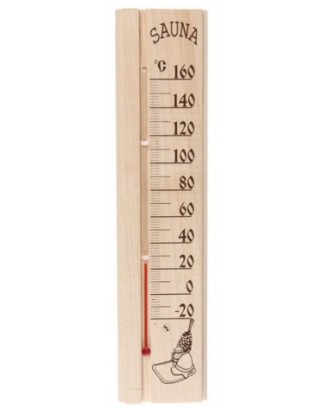 Termometro analogico per sauna in pino TFA Dostmann 40.1000