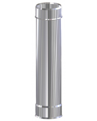 Tubo stufa d115, 0.25m, 1mm (GP1-002750)