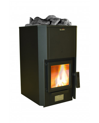 Stufa per sauna – SKAMET P-116BTGL Scaldabagno - indietro STUFE A LEGNA PER SAUNA