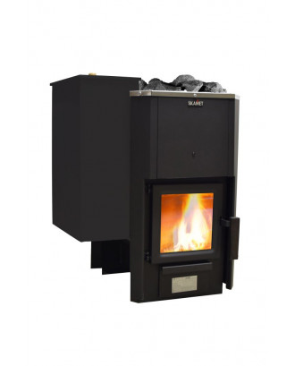 Stufa per sauna SKAMET P-11640V Serbatoio dell'acqua - sinistro STUFE A LEGNA PER SAUNA