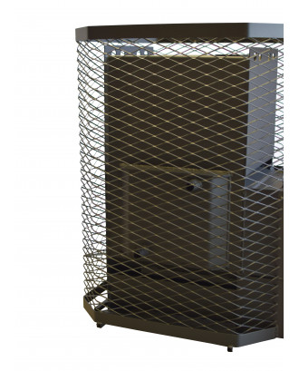 Stufa per sauna SKAMET S-216BVGL scaldabagno - sinistra STUFE A LEGNA PER SAUNA