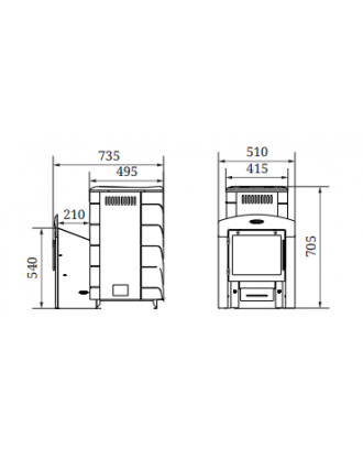 Stufa per sauna TMF Compact 2017 Carbon Vitra Antracite (23903) Stufe per sauna TMF