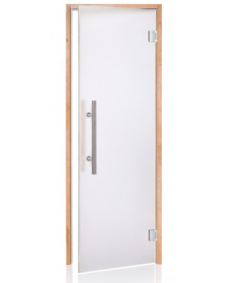 Porta sauna Ad LUX, ontano, trasparente opaco 70x200cm