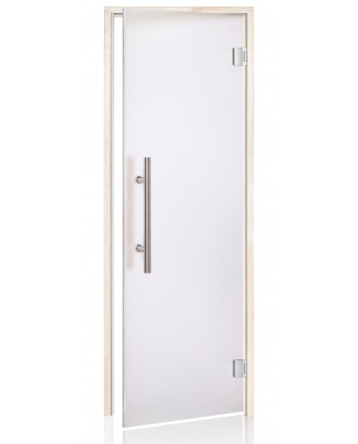 Porta sauna Ad LUX, Aspen, trasparente opaco 80x190 cm