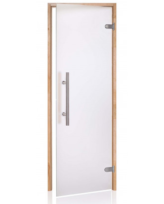Porta sauna Ad Premium Light, ontano, trasparente opaco 70x190 cm PORTE SAUNA