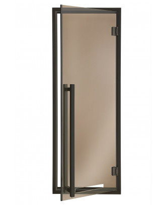 Porta per sauna Ad Modern, Aspen, Bronzo 90x210cm PORTE PER SAUNA